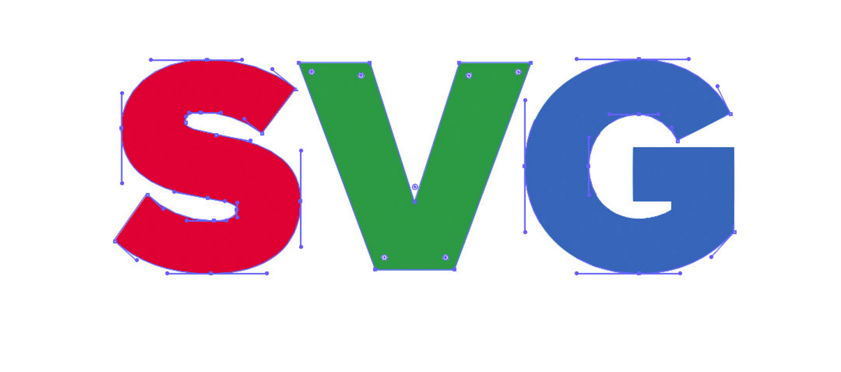 SVG影像檔案示意